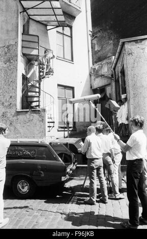 Dem Täter auf der Spur, TV Serie, Deutschland 1969, Regie: Jürgen Roland, Darsteller: Francisca Tu. Stock Photo