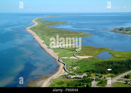 La Dune de Bouctouche, Bouctouche, New Brunswick Stock Photo