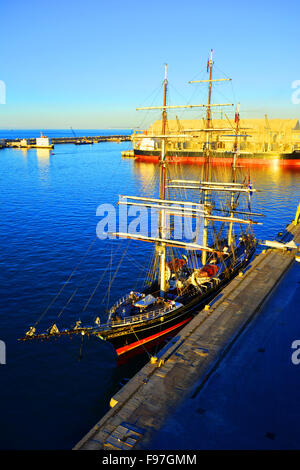 Casablanca Morocco Stad Amsterdam sailing ship Stock Photo