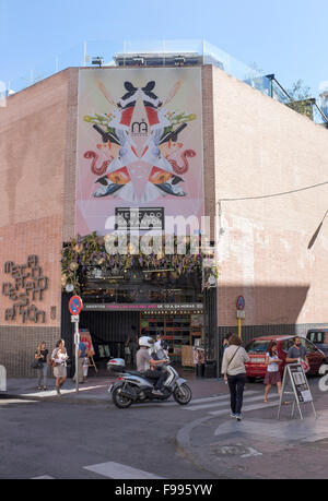 Mercado de San Anton Chueca Madrid Stock Photo