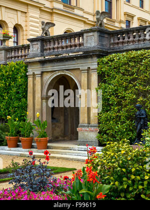 The Italian style garden at Osborne House East Cowes Isle of Wight England UK former home of Queen Victoria and Prince Albert Stock Photo