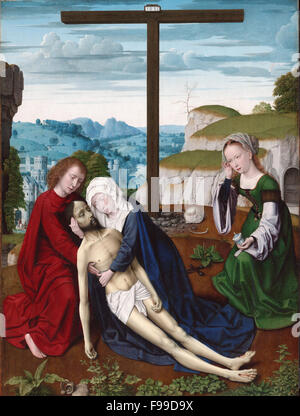 Gerard David - Lamentation Stock Photo