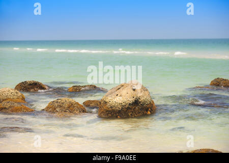 Paradise beach in Phu quoc islan, south of vietnam. Beautiful landscape Stock Photo