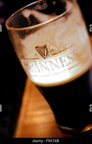 Guinness pint empty hi-res stock photography and images - Alamy