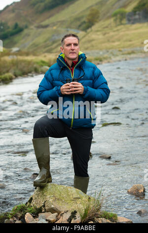 wildlife tv iolo presenter williams alamy welsh countryside documentary conservationist naturalist