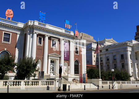 Public Library, New Haven, Connecticut, USA Stock Photo