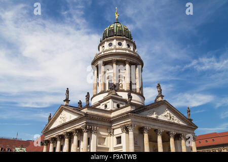 Domed tower of the French Cathedral, Franzosischer Dom, in Berlin, Germany. Stock Photo