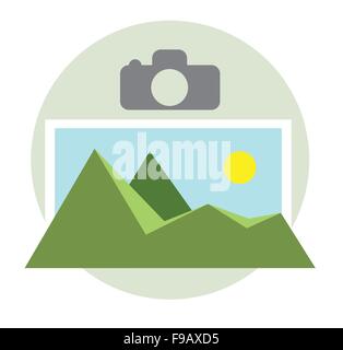 Gallery business concept vector design Stock Vector