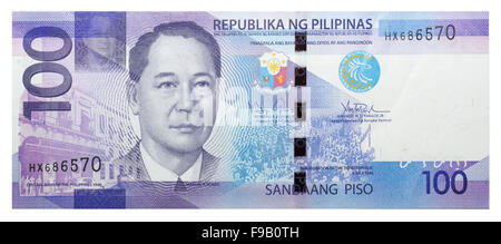 Banknotes 100 Philippine Peso Stock Photo - Alamy