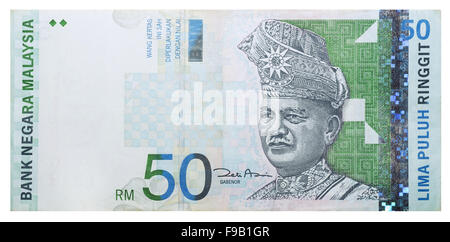 50 Malaysian ringgit Stock Photo