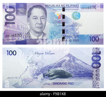 banknotes 100 Philippine peso Stock Photo - Alamy