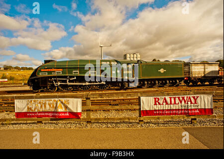A4 Pacific No 60008 Dwight D Eisenhower at Locomotion Shildon Stock Photo
