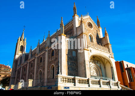 San Jerónimo el Real church, Madrid, Spain Stock Photo