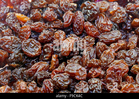 Delicious dry fruits a photographed close up Stock Photo