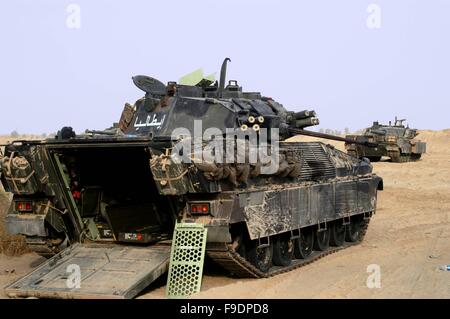 Italian military intervention in Iraq (10/2004), infantry armored fighting vehicle VCC 80 'Dardo' Stock Photo