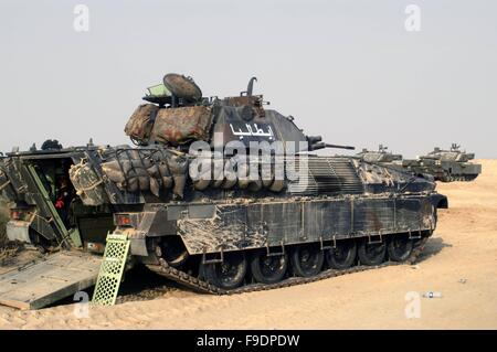 Italian military intervention in Iraq (10/2004), infantry armored fighting vehicle VCC 80 'Dardo' Stock Photo