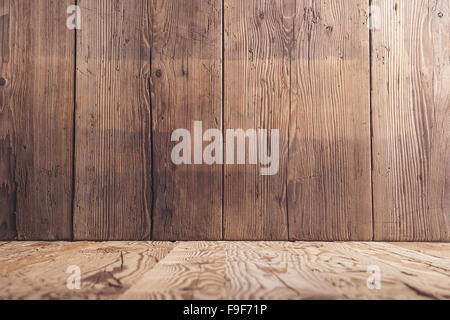 Wooden boards with texture as clear background Stock Photo