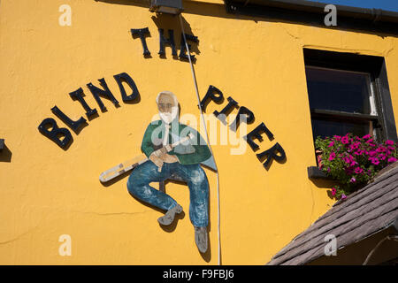 Blind Piper Pub, Caherdaniel, County Kerry, Ireland Stock Photo