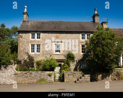 UK, England, Derbyshire, Hartington, Church Street, the Old Vicarage ...