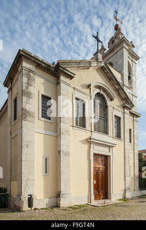 Chagas church in Bairro Alto, Lisbon, Portugal. Stock Photo