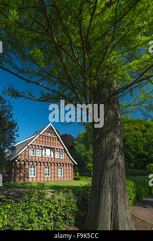 clergy house in cappeln (oldenburg), cloppenburg district, lower saxony, germany Stock Photo