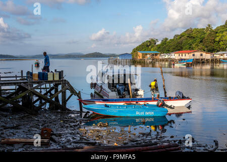 Fishing Port of Kudat Sabah Malaysia Borneo Stock Photo