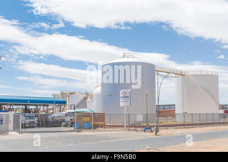 BLOEMFONTEIN, SOUTH AFRICA, DECEMBER 16, 2015: A  facility in Hamilton, an industrial suburb of Bloemfontein, t Stock Photo