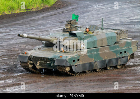 The type 10 Tank of JGSDF Stock Photo