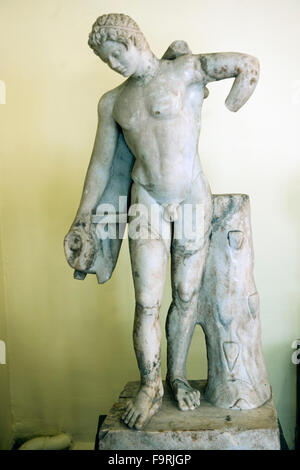 Türkei, westliche Schwarzmeerküste, Kastamonu, Archaeologisches Museum, Statue. Stock Photo