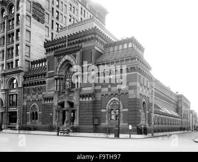 Pennsylvania Academy of the Fine Arts, Philadelphia, Pennsylvania, USA, circa 1900 Stock Photo