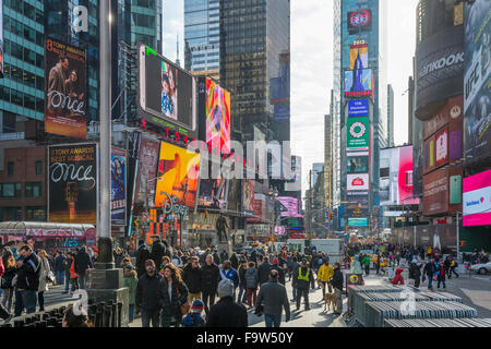 Times Square, New York City, USA Stock Photo