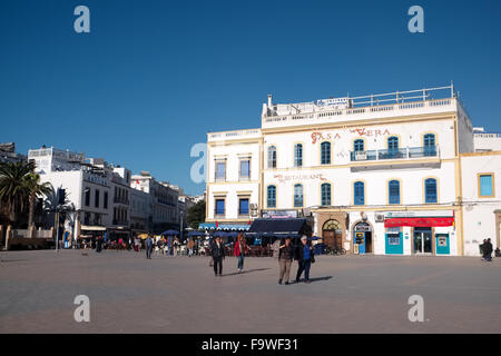 Place Moulay Hassan in Essaouira Mogador in Morocco Stock Photo