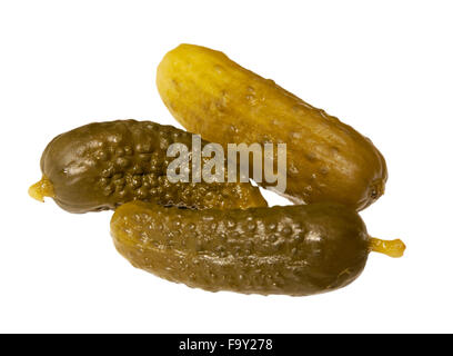 Pickled cucumbers Stock Photo