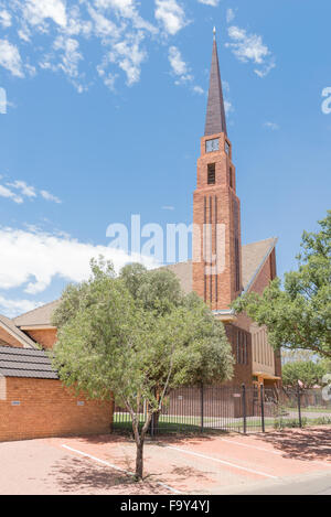 BLOEMFONTEIN, SOUTH AFRICA, DECEMBER 16, 2015: The Dutch Reformed Church Hospitaalpark in Bloemfontein, the capital city of the Stock Photo