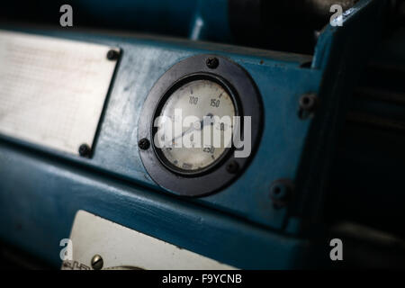 Color image of an old pressure gauge Stock Photo - Alamy