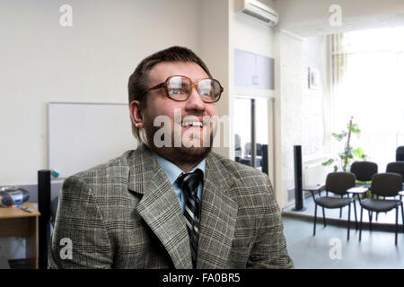 Surprised businessman Stock Photo