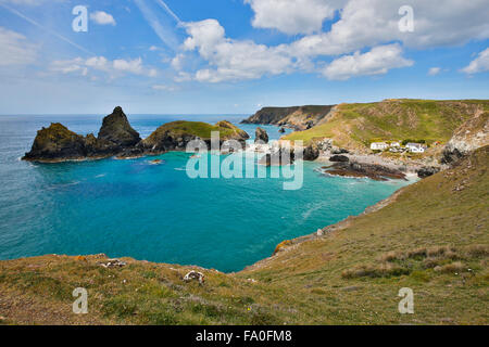 Kynance Cove; Cornwall; UK Stock Photo