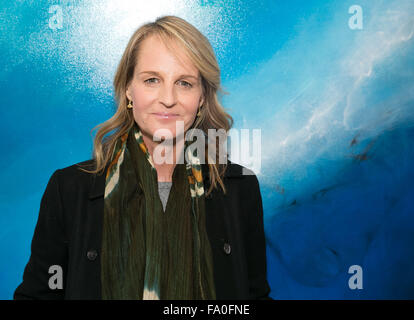 Celebrities attend Steve Janssen's Brain Change one night solo exhibition at De Re Gallery.  Featuring: Helen Hunt Where: Los Angeles, California, United States When: 17 Nov 2015 Stock Photo