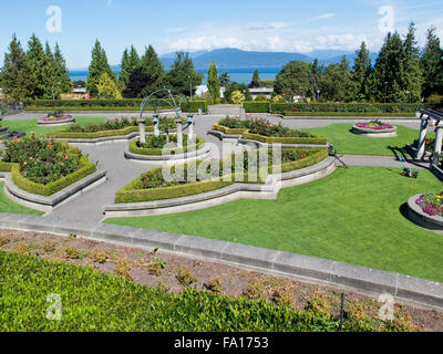 Views from University of British Columbia campus. Stock Photo