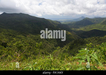 A view of Black River Gorges National Park, Mauritius Stock Photo