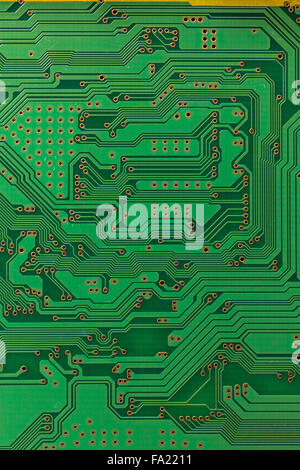 Circuit board background, electronics concept Stock Photo
