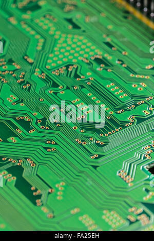 Circuit board background, electronics concept Stock Photo