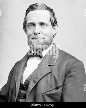 Schuyler Colfax Jr. was the 17th Vice President of the United States (1869–1873) Stock Photo