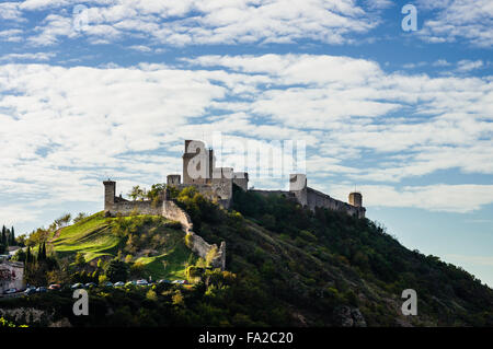 Panorama of Assisi in November. Umbria, Italy Stock Photo - Alamy