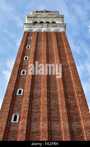 Saint Mark belfry, the most famous symbol of Venice Stock Photo