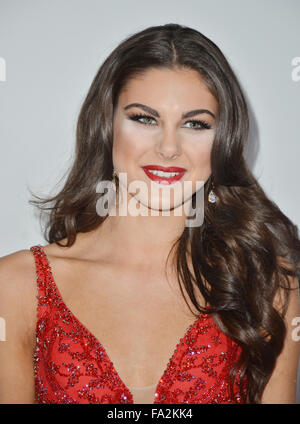 Las Vegas, Nevada, USA. 20th Dec, 2015. Miss Teen USA Katherine Haik attends the red carpet for the 2015 Miss Universe Pageant on December 20, 2015 at Planet Hollywood Resort & Casino in Las Vegas Nevada. Credit:  Marcel Thomas/ZUMA Wire/Alamy Live News Stock Photo