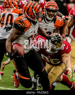 San Francisco 49ers long snapper Taybor Pepper (46) against the Kansas City  Chiefs during an NFL football game in Santa Clara, Calif., Sunday, Oct. 23,  2022. (AP Photo/Jed Jacobsohn Stock Photo - Alamy