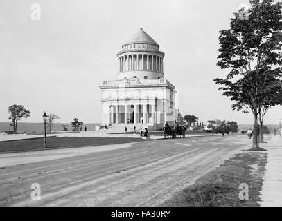 Grant's Tomb, New York City, USA, circa 1901 Stock Photo