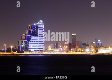 Modern architecture in Manama, Bahrain Stock Photo