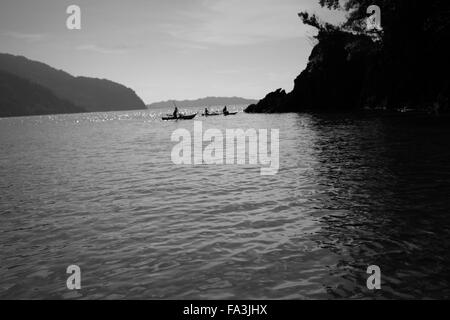 West Papua. 29th May, 2015. OPM scouts on the river through the jungles of West Papua. © Rohan Radheya/ZUMA Wire/Alamy Live News Stock Photo